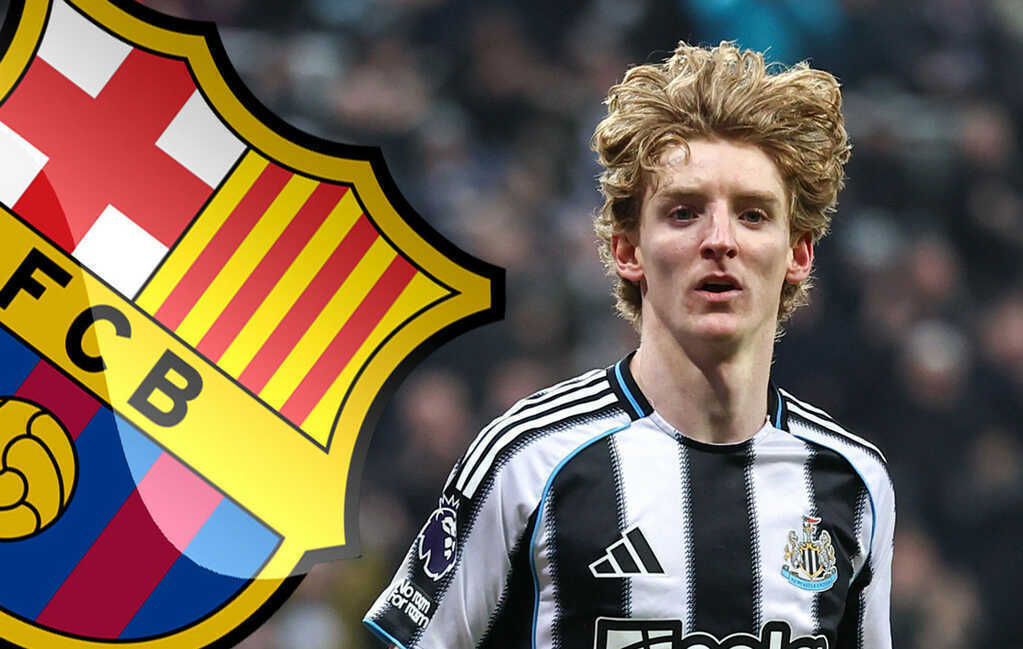 Barcelona đạt thỏa thuận chuyển nhượng Anthony Gordon