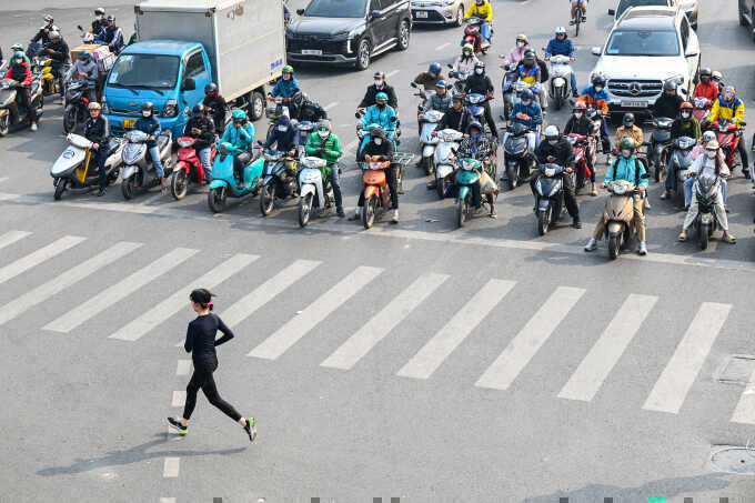`Vạch kẻ đường vô hình`
