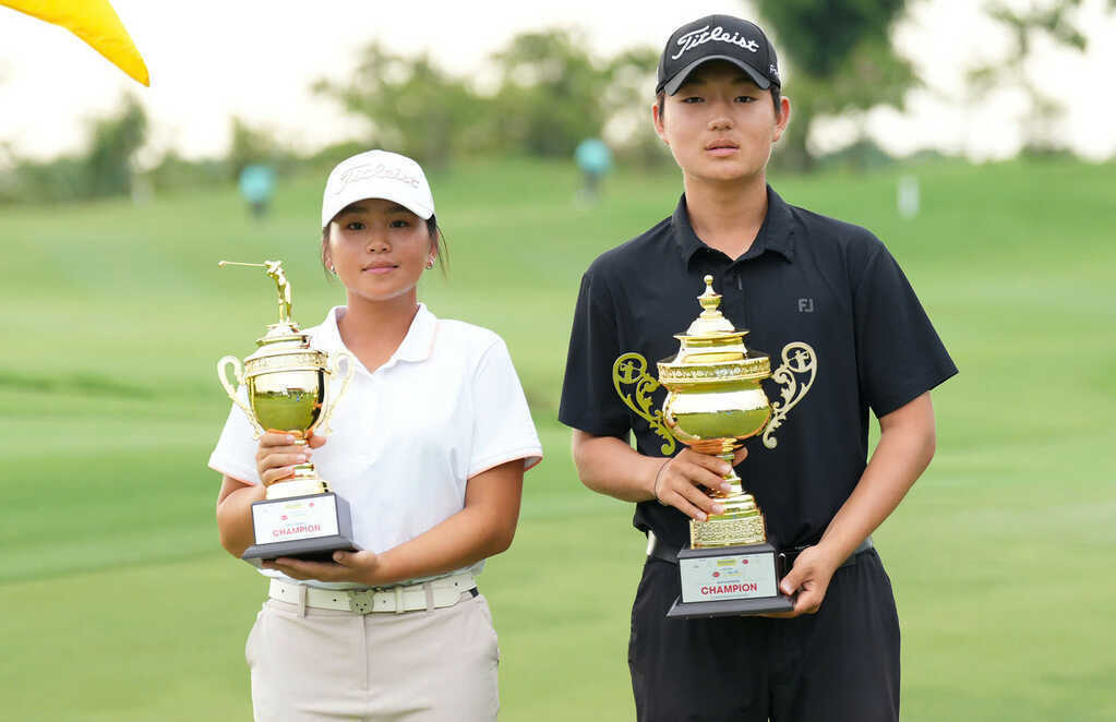 Logan Kim và Anna Le vô địch giải golf trẻ hàng đầu của Mỹ