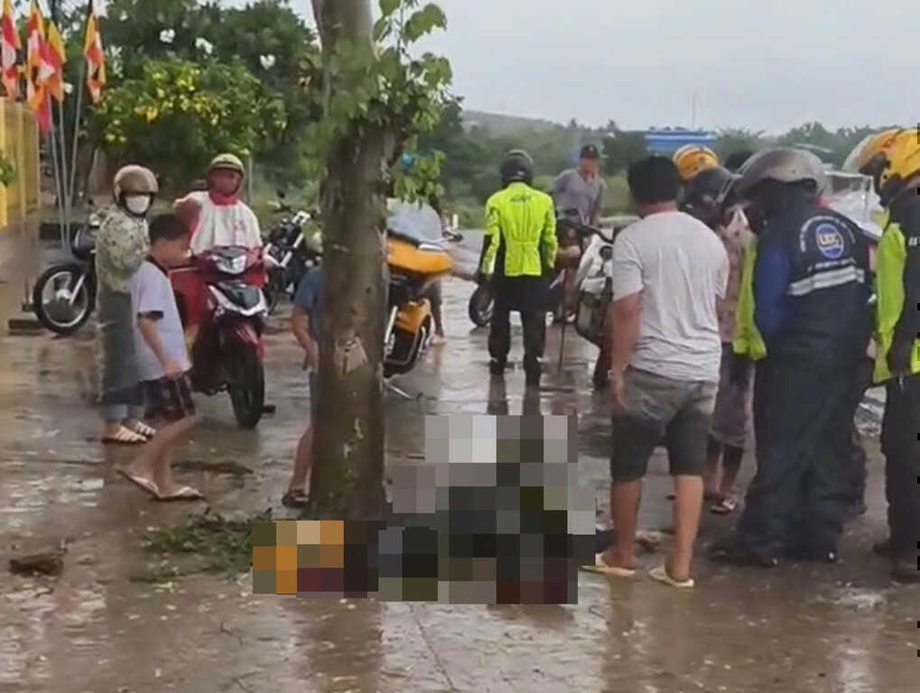 Mất lái ở khúc cua trên Quốc lộ 1, người đàn ông chạy xe phân khối lớn tử vong