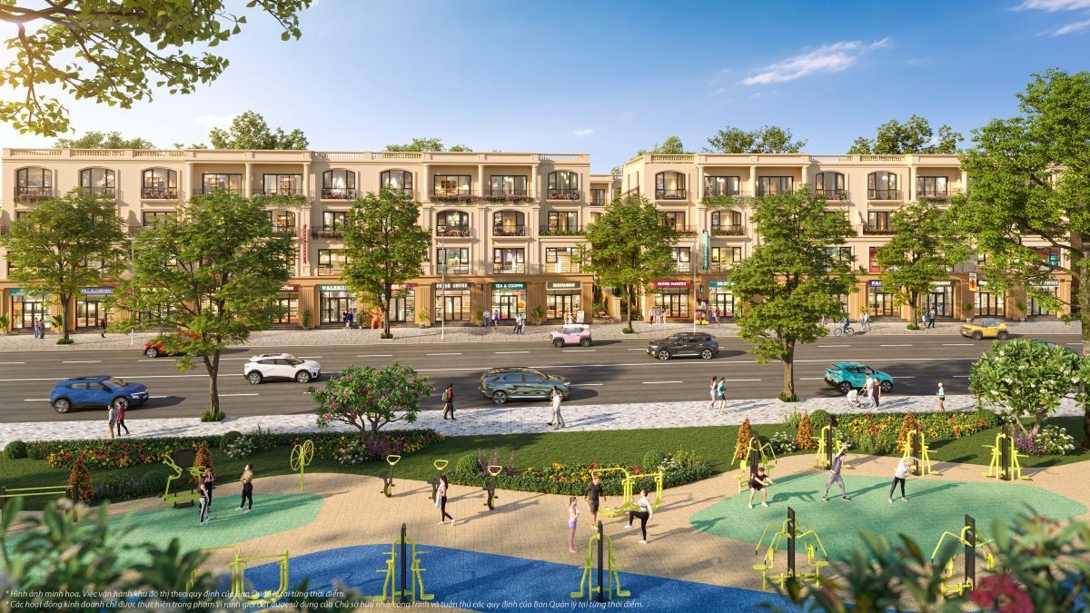 Vinhomes Golden City: Nhà phố đa công năng, sinh lời kép