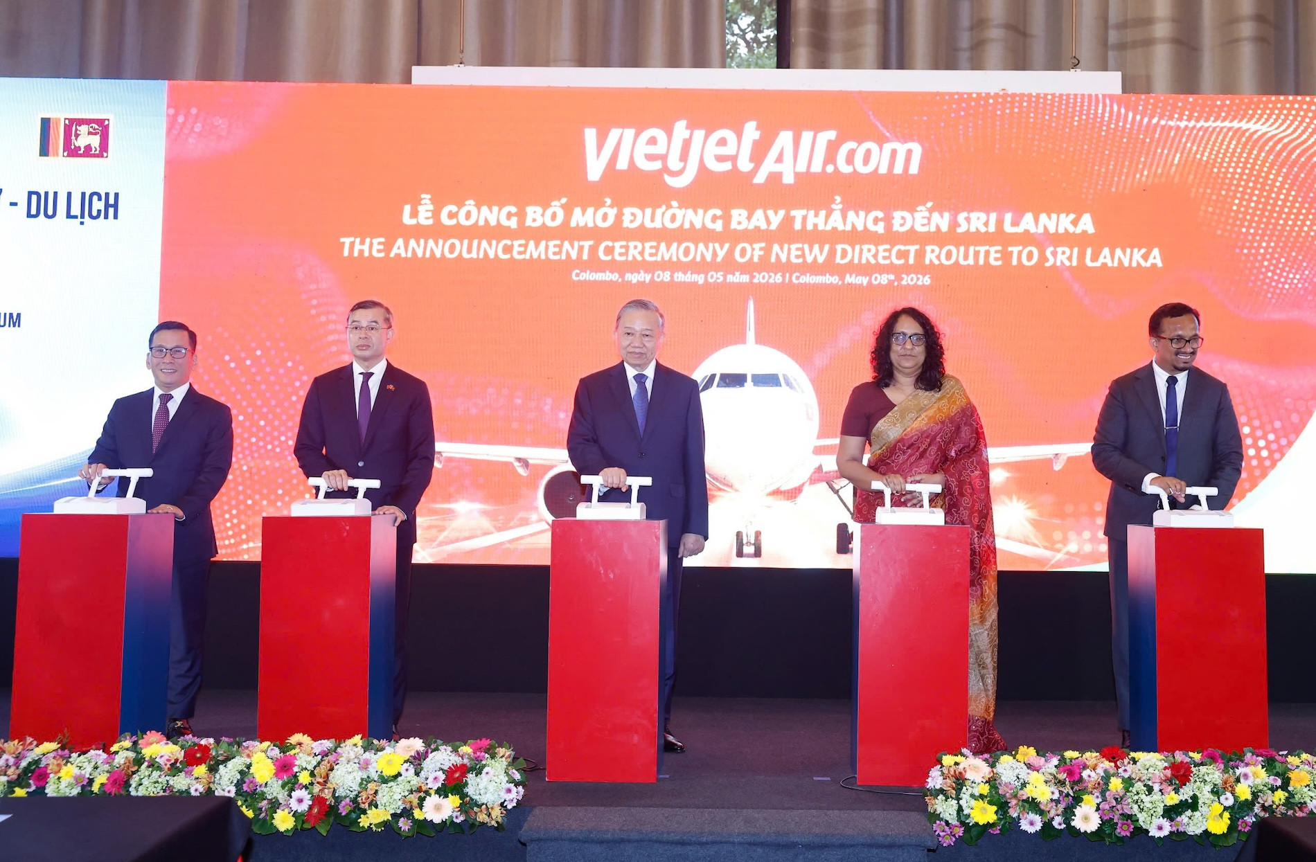 Vietjet mở đường bay đầu tiên đến Sri Lanka