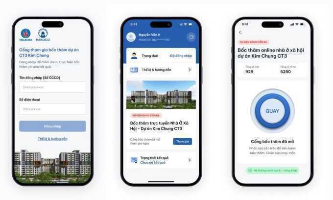 Hơn 3.600 người sẽ bốc thăm online mua nhà xã hội 18,4 triệu một m2