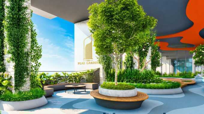 Mô hình sống hướng đến sức khỏe tại The Peak Garden