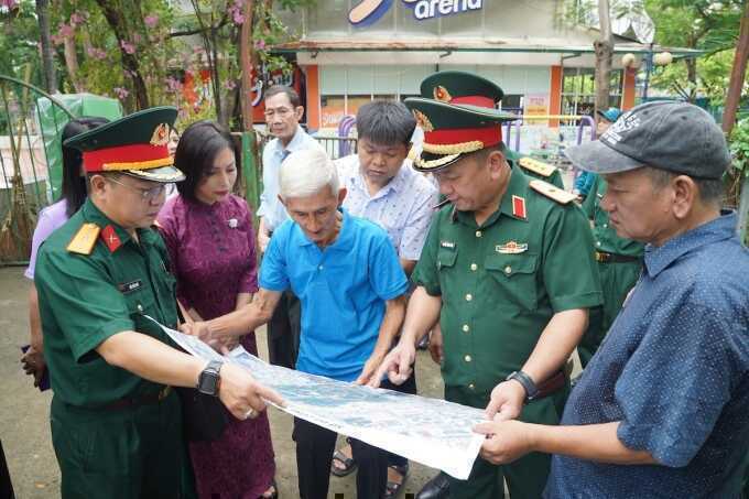 TP HCM khảo sát vị trí nghi hố chôn tập thể liệt sĩ ở công viên Lê Thị Riêng