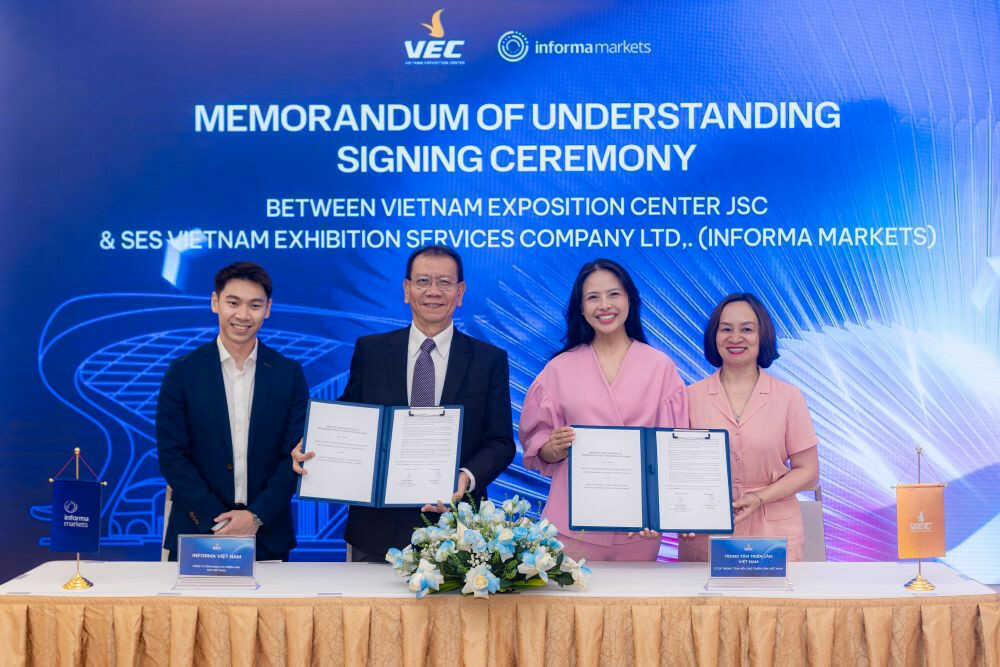 VEC ký hợp tác chiến lược với các nhà tổ chức triển lãm, sự kiện quốc tế
