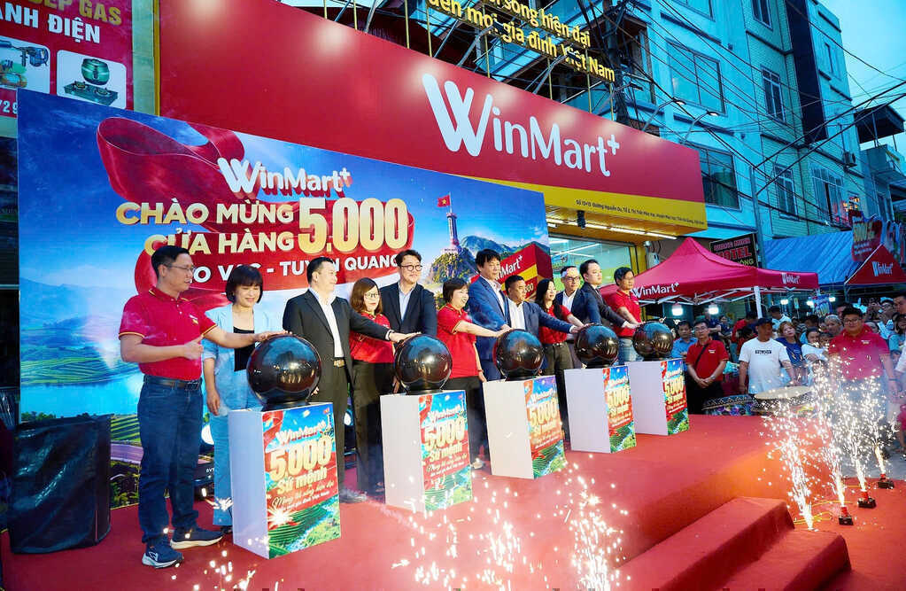 WinMart+ khai trương cửa hàng thứ 5.000