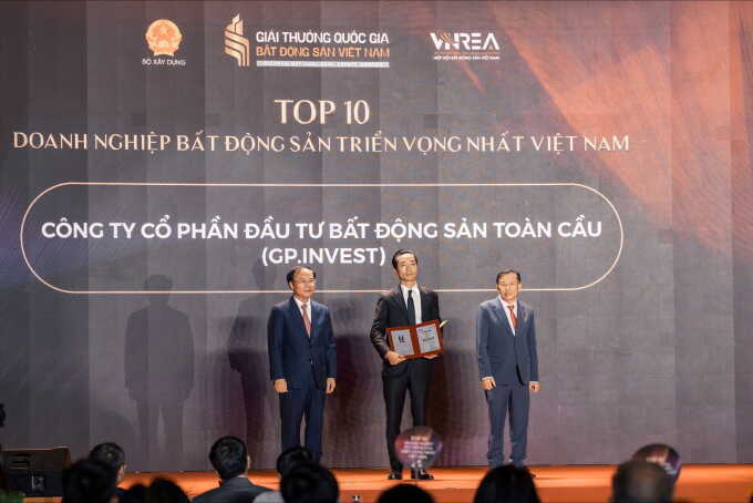 GP.Invest vào Top 10 doanh nghiệp bất động sản triển vọng 2026
