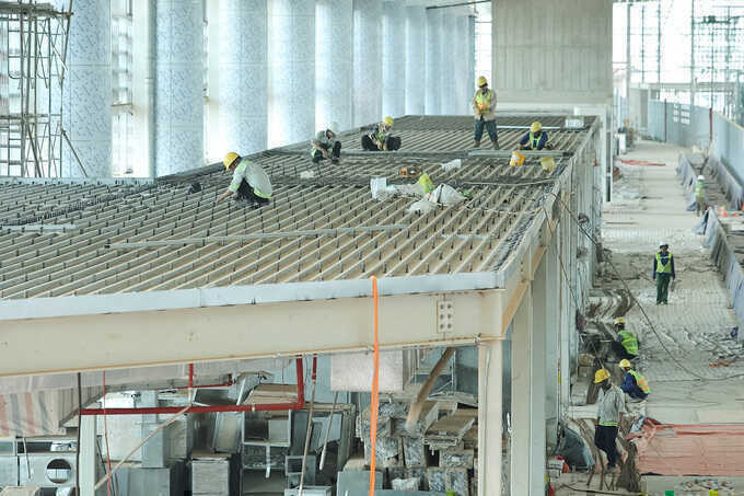 Lao động đổ về công trường sân bay Long Thành