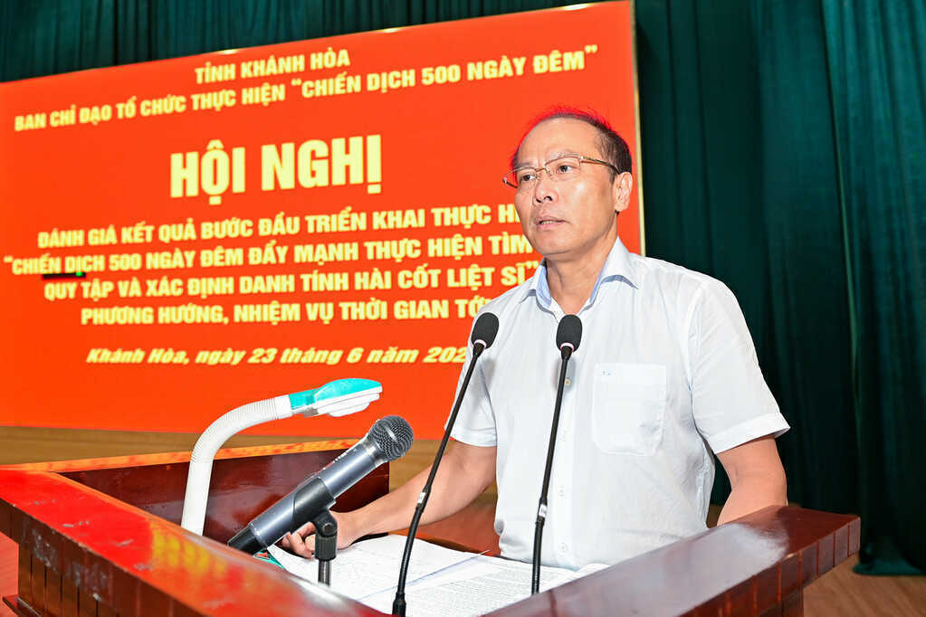 Khánh Hòa lấy mẫu ADN hơn 2.200 hài cốt liệt sĩ trong chiến dịch 500 ngày đêm