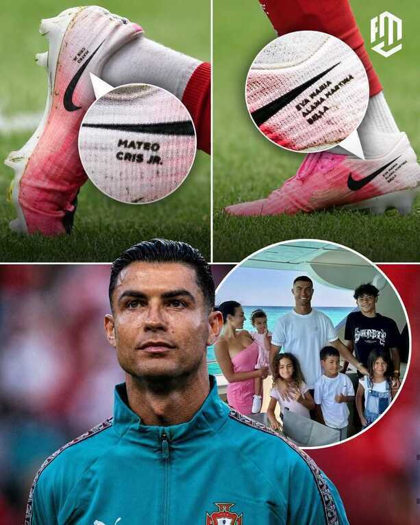 Những đôi giày mang dấu ấn cuộc đời Ronaldo
