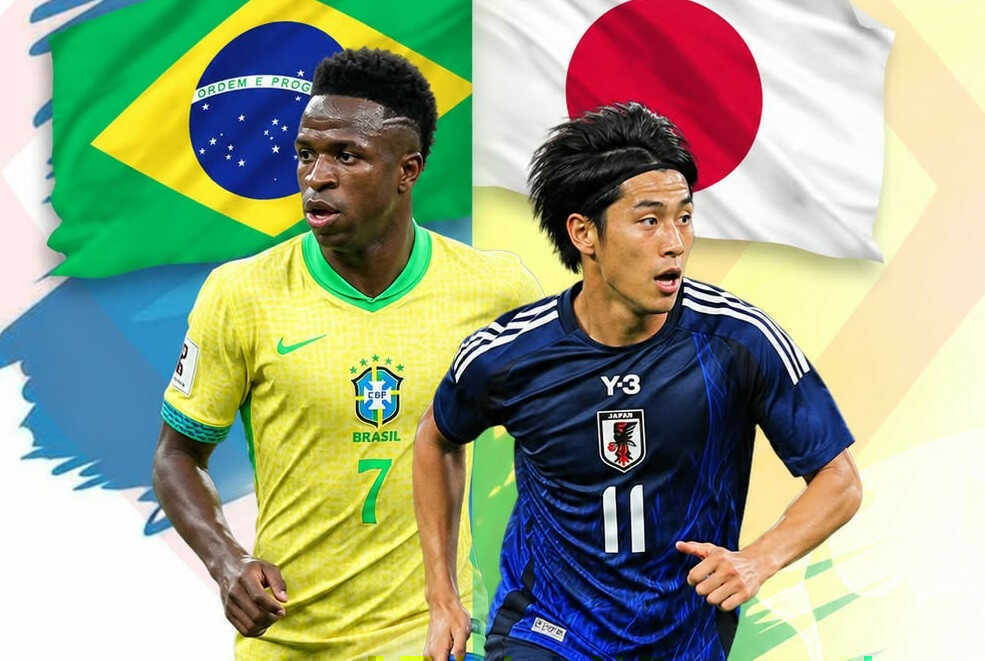Dự đoán bóng đá Brazil vs Nhật Bản: Thắng kịch tính, tỷ số sát nút