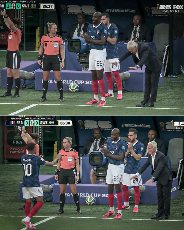 HLV Deschamps thán phục Mbappe sau trận thắng to Thuỵ Điển