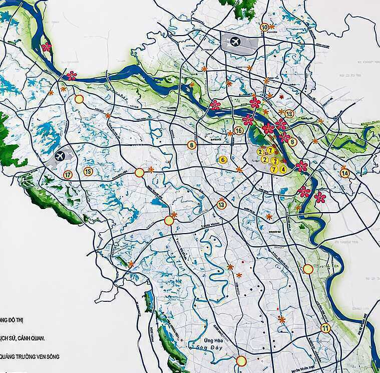 Hà Nội quy hoạch 17 quảng trường