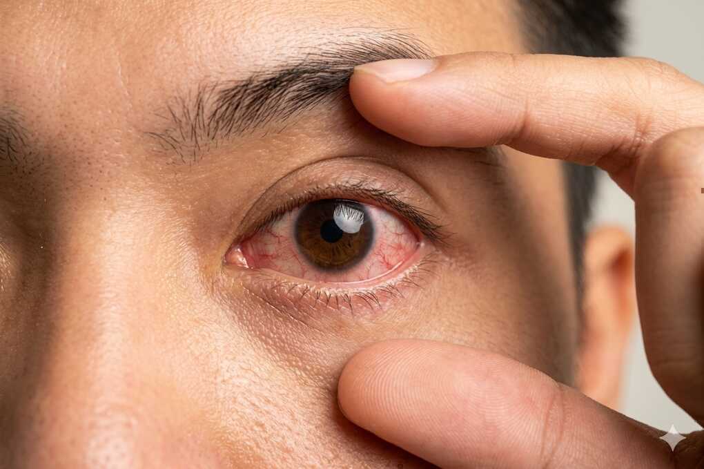 Nốt nổi ở lòng trắng mắt có nguy hiểm?