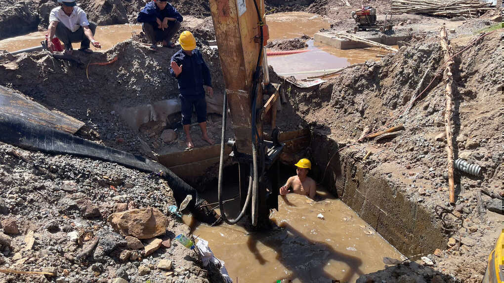 3.000 hộ dân Phú Quốc bị cắt nước nhiều ngày do vỡ đường ống