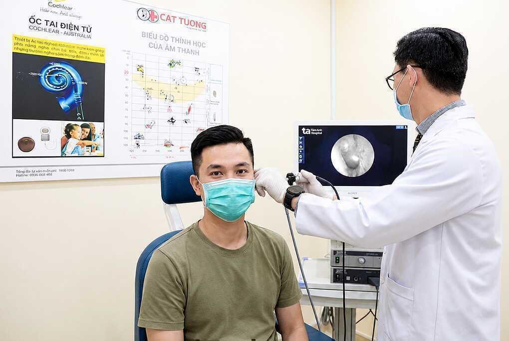 Nấm tai tái phát do bỏ điều trị