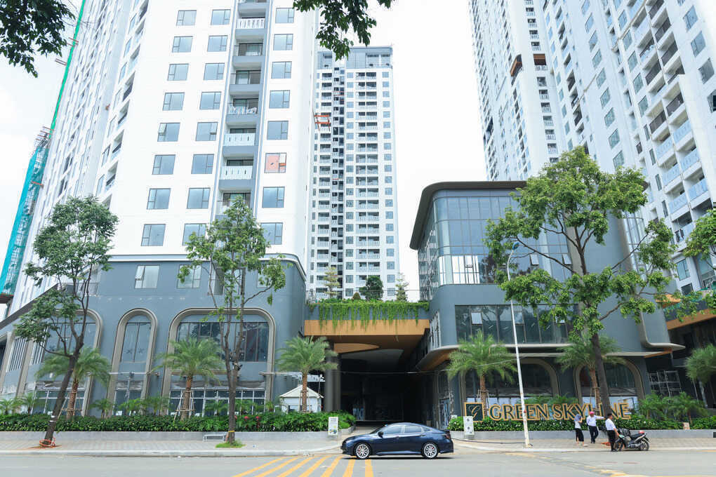 Lợi thế ba mặt tiền của Green Skyline