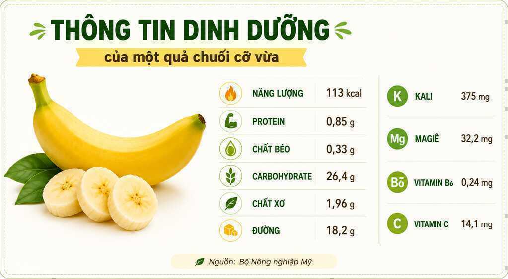 Cách ăn chuối giúp đường huyết ổn định hơn