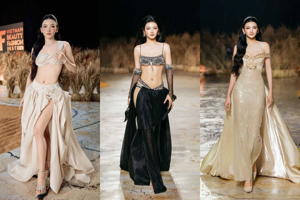 Người đẹp H`rê nhận triệu view khi catwalk