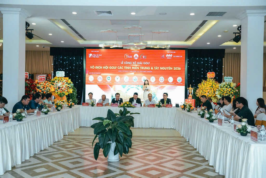 Sắp khởi tranh giải VĐ Hội Golf các tỉnh miền Trung ___ Tây Nguyên 2026