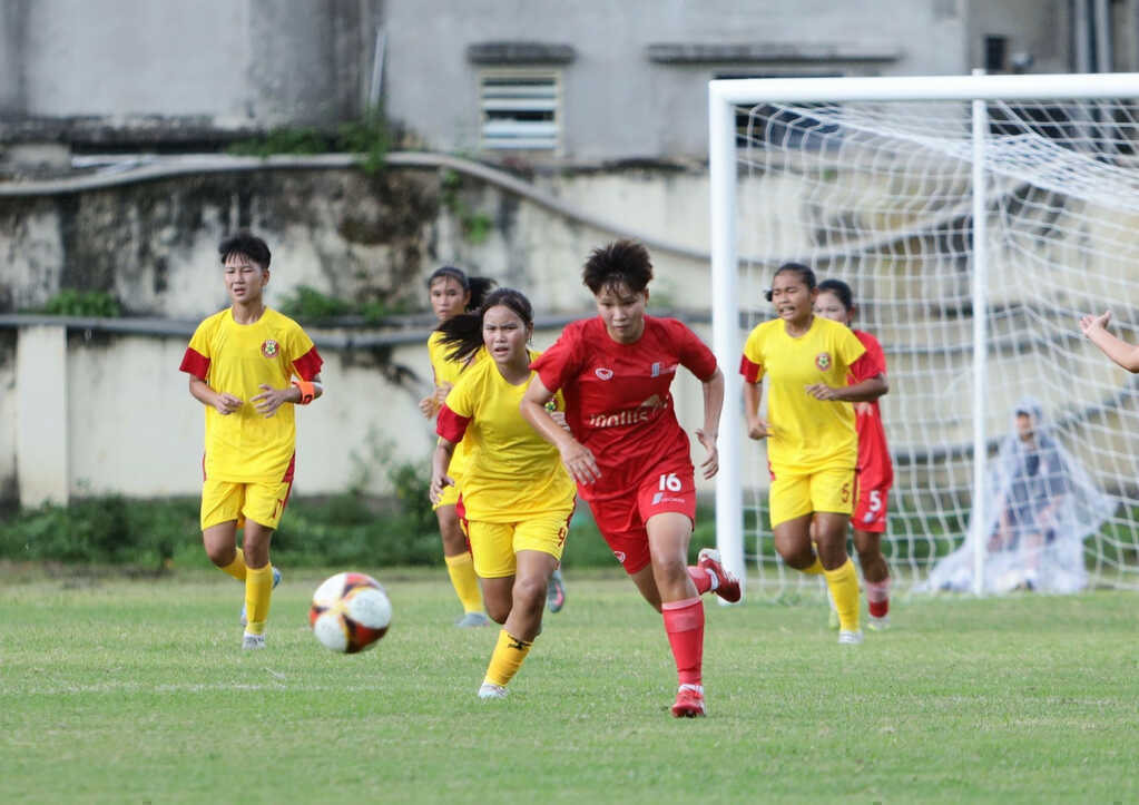 Bất phân thắng bại ở giải bóng đá nữ U16 quốc gia 2026