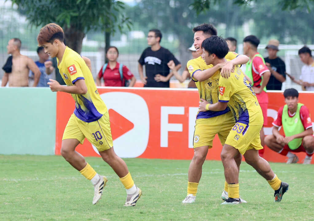 VCK U21 Quốc gia: Hà Nội và Thể Công Viettel vào bán kết