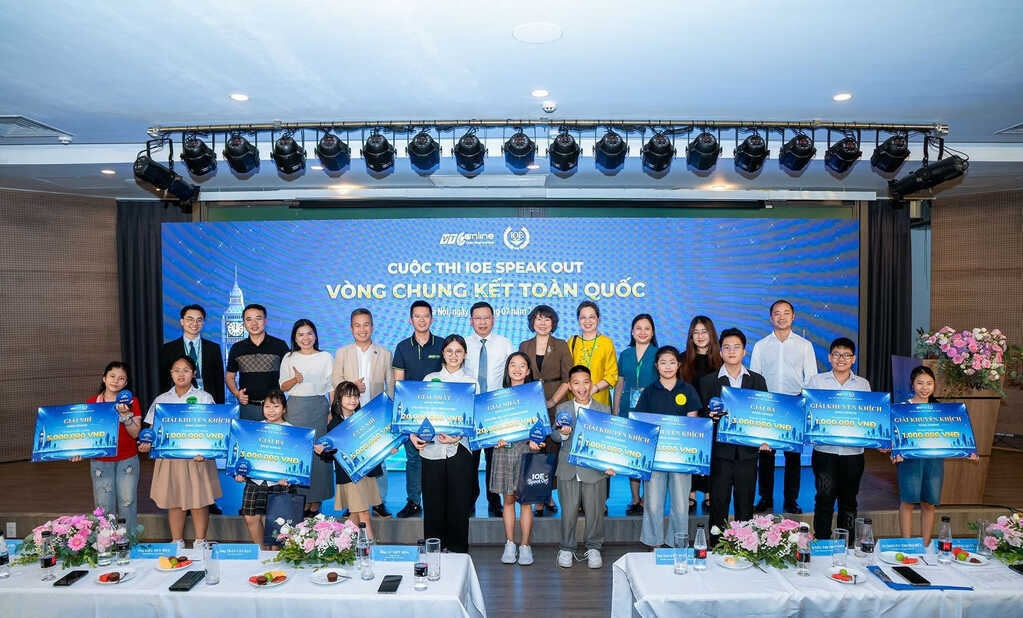 IOE Speak Out 2026: Khi tiếng Anh được đánh giá bằng năng lực sử dụng thực tế