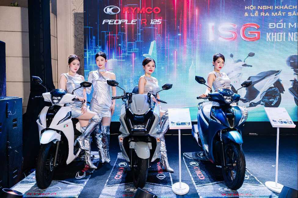 Kymco ra mắt xe tay ga People R 125 và Sky Town 150