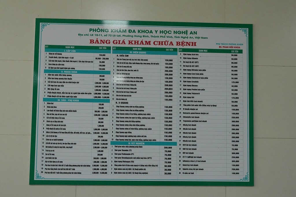Phòng khám đa khoa bơm sữa đậu nành tạo mủ giả, ép bệnh nhân chi tiền