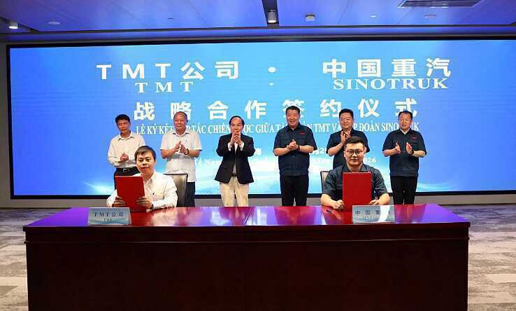 Sinotruk và TMT Group phát triển tổ hợp sản xuất xe thương mại