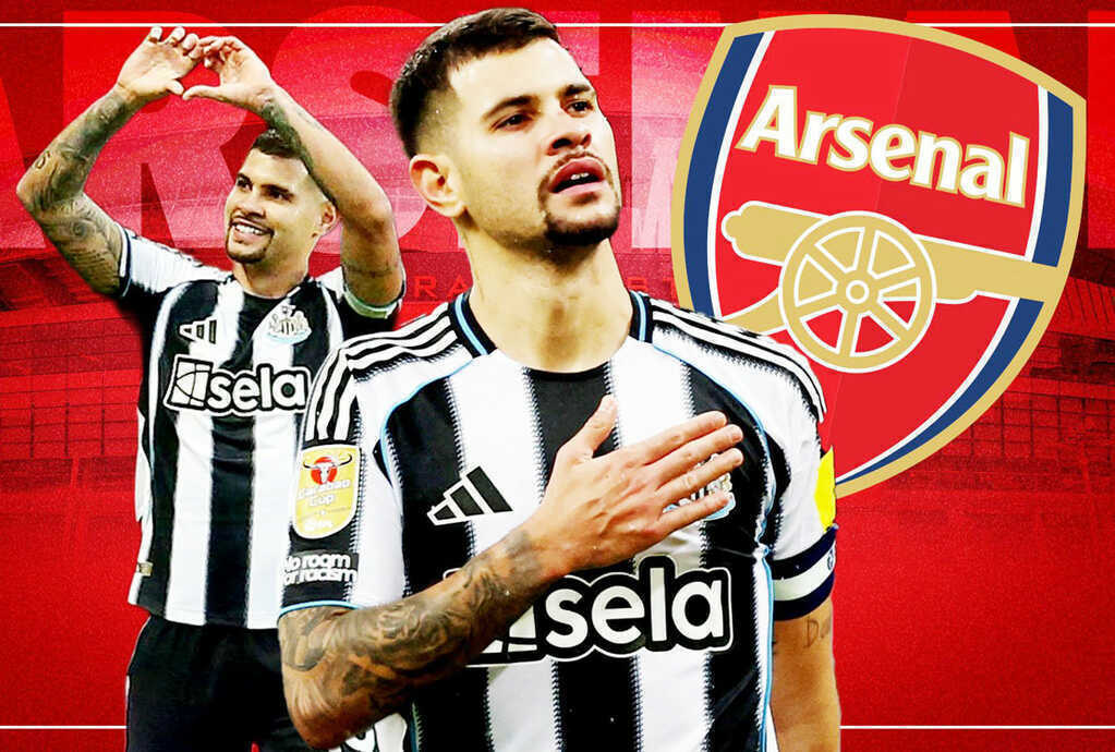 Arsenal vung 70 triệu bảng `chốt đơn` Bruno Guimaraes
