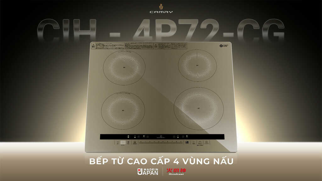 Camry - thiết bị bếp chuẩn Nhật ra mắt thị trường Việt Nam