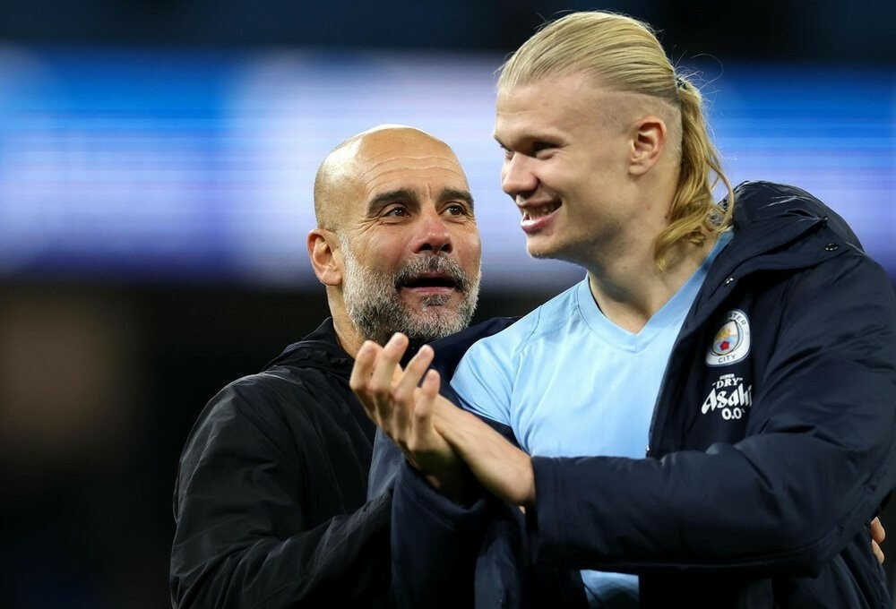 Haaland hội ngộ ông thầy Pep Guardiola tại Italia