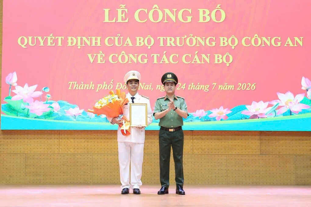 Trưởng phòng CSGT làm Phó giám đốc Công an Đồng Nai