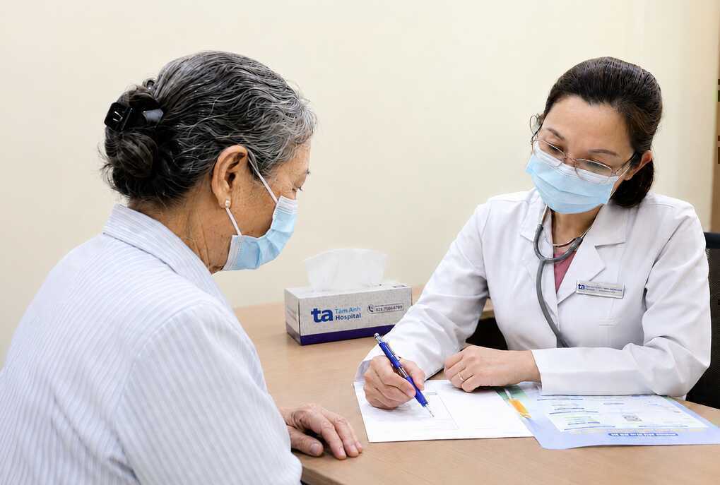 Cụ bà suy tim do cường giáp