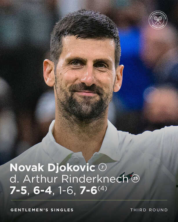 Djokovic san bằng kỷ lục của Federer ở Wimbledon