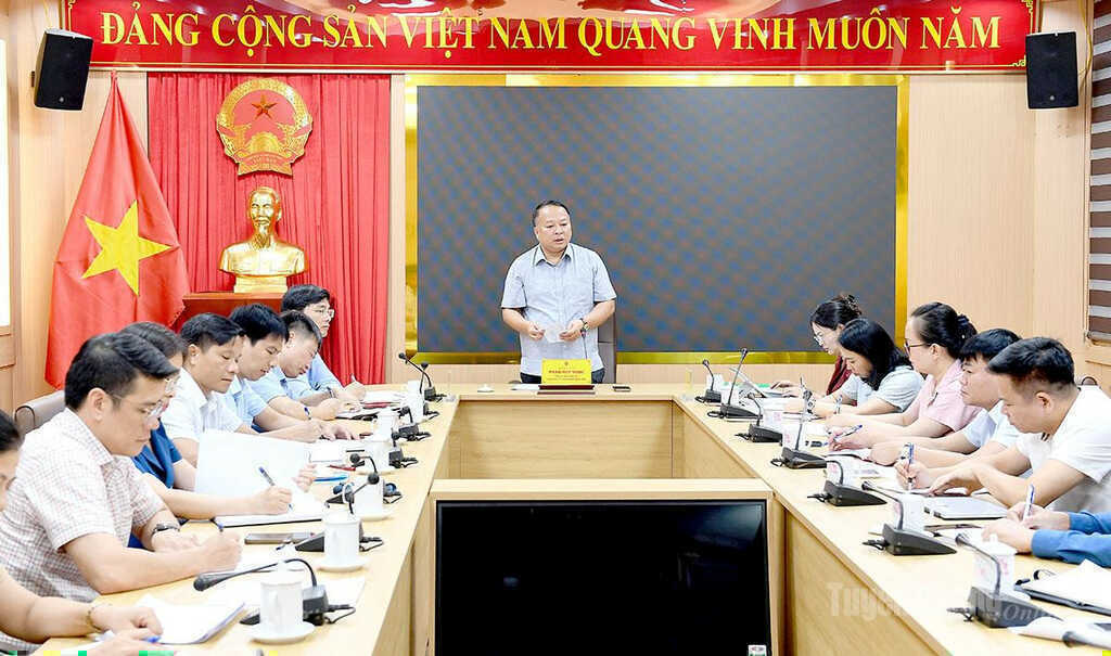 Vụ 147 điểm 10 môn Toán: Chủ tịch tỉnh Tuyên Quang làm việc với BCĐ kỳ thi THPT
