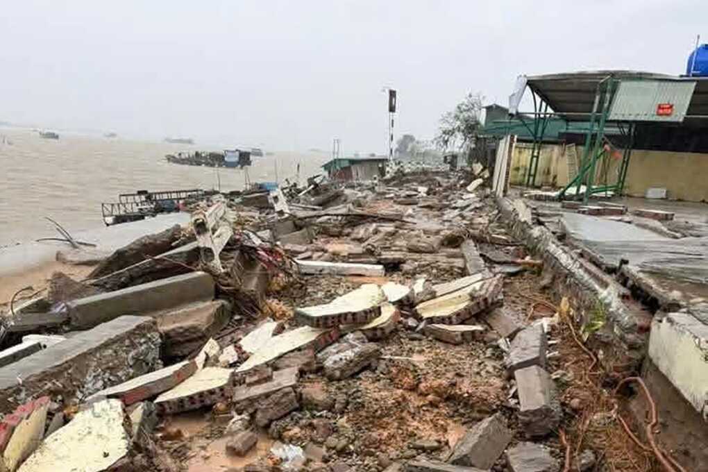 Bão Maysak suy yếu thành áp thấp nhiệt đới