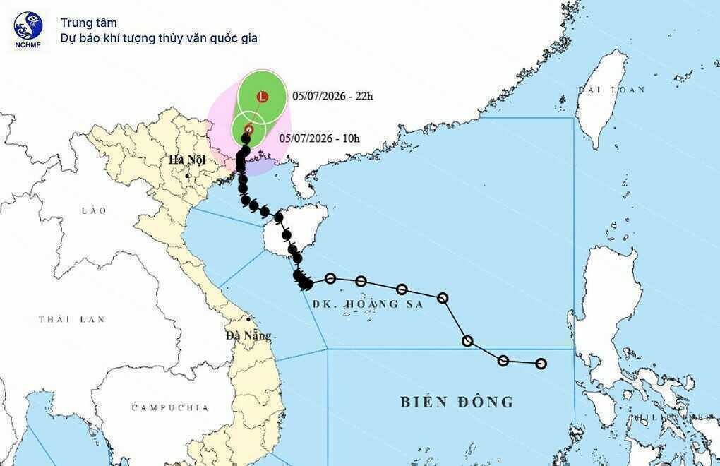 Bão vào Trung Quốc, miền Bắc tiếp tục mưa